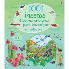 1001 insetos e outras criaturas para encontrar em adesivos