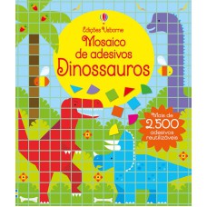 Dinossauros: Mosaico de adesivos