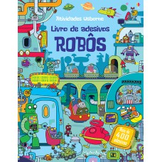 Robôs : Livro de adesivos