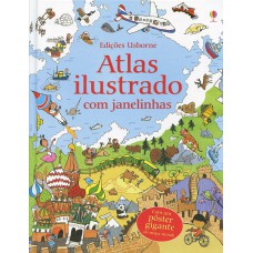Atlas ilustrado com janelinhas