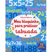 O Meu Bloco de Jogos de Tabuada - Livro - Bertrand