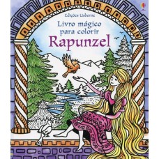 Livro mágico para colorir : Rapunzel
