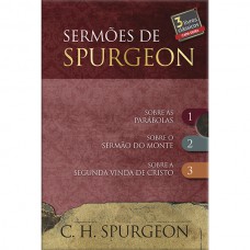Box 1 - Sermões de Spurgeon - 3 livros