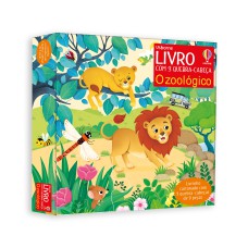O zoológico: Livro com quebra-cabeça