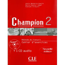 Champion: Cahier d''''exercices + CD-audio 2