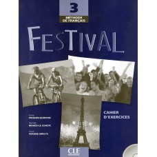 Festival 3 - Cahier d´exercices + CD audio