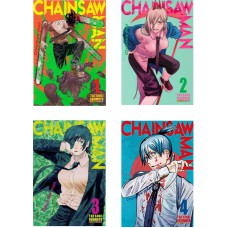 Kit Chainsaw Man Volumes 1-4
