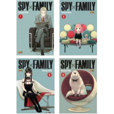 Kit Mangá Spy X Family Vols 1 Ao 4