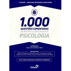 1.000 questões comentadas de provas e concursos em psicologia