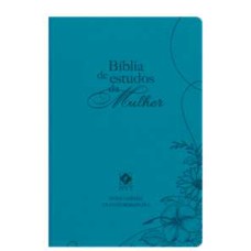 Biblia de estudos da mulher - Azul