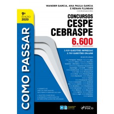 COMO PASSAR EM CONCURSOS CESPE / CEBRASPE - 6.600 QUESTÕES COMENTADAS