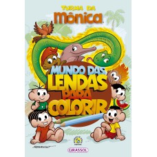 Turma da Mônica - Mundo das Lendas para Colorir