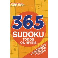 Almanaque Passatempo - Sabe tudo - 365 Sudoku - Todos os níveis