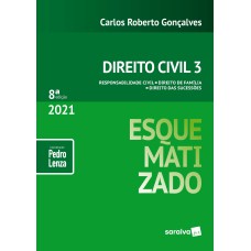Direito Civil Esquematizado - Vol.3 - 8ª Edição 2021