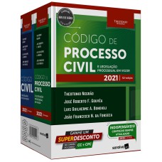 Combo TN - Código Civil e Código Processo Civil - 13ª Edição 2021