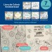 Livro de Colorir antiestresse: Lettering para relaxar