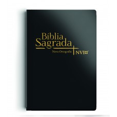 Bíblia NVI - Semi luxo - letra normal - preta