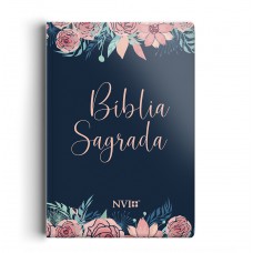 Bíblia NVI Letra normal - Rosas