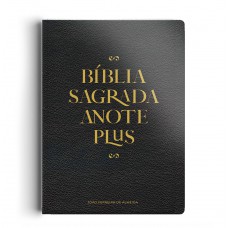 Bíblia anote plus RC - Capa preta