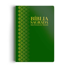 Bíblia RC letra normal Semi Luxo Verde