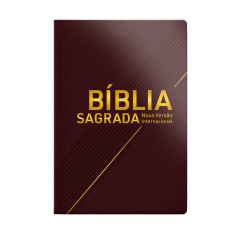 Bíblia NVI Grande Luxo Vinho