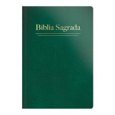 Bíblia RC Letra Grande Semi Luxo Verde