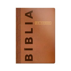 Bíblia do homem NVI - Letra Grande - Luxo Marrom