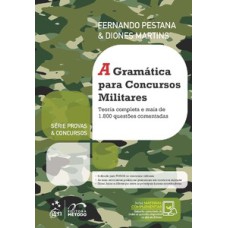 A gramática para concursos militares