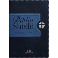 Bíblia shedd - duotone azul