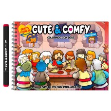 Cute & Comfy Super Special - Livro de Colorir Adulto - Colorindo com Deus