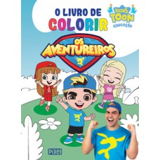 Livro de colorir os aventureiros