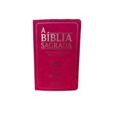 Bíblia sagrada evangélica rosa