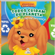 Amiguinhos divertidos: reciclar o lixo faz a diferença