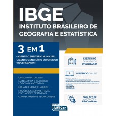 IBGE - 3 em 1 Edital 2021