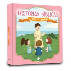 Histórias bíblicas para crianças - (Capa menina almofadada)