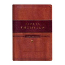 Bíblia Thompson - AEC - Letra grande - Marrom e Café - Com Índice