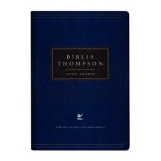 Bíblia Thompson - AEC - Letra grande - Capa azul e preta