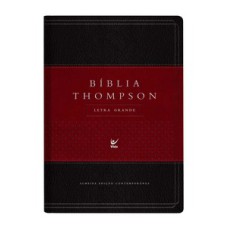 Bíblia Thompson - AEC - Letra grande - Capa vinho e preta