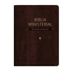 Bíblia ministerial - NVI - Marrom escuro