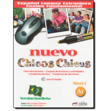 Nuevo chicos chicas 1 (a1) - libro del al.+ ej. + cd - version brasilena