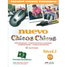 Nuevo chicos chicas 2 (a1/a2) - libro del al.+ ej. + cd - version brasilena