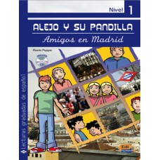 Alejo y su pandilla nivel 1 - en madrid - libro + cd