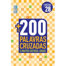 LIVRO MAIS 200 PALAVRAS CRUZADAS MÉDIO - 0028