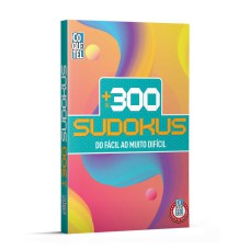 Livro Coquetel Pocket Mais 300 Sudoku nível médio Ed 12