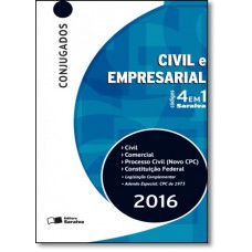 Codigos 4 Em 1 - Conjugados - Civil E Empresarial (2016)