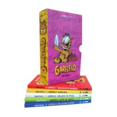 Caixa especial garfield - 5 volumes