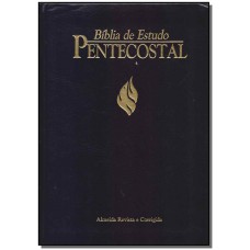Biblia De Estudo Pentecostal Pequena Luxo Preta