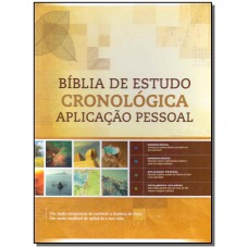 Biblia De Estudo Cronologica - Aplicacao Pessoal