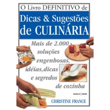 Livro definitivo de dicas e sugestões de culinária