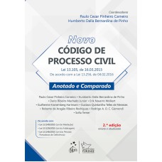 Novo Código de Processo Civil - Anotado e Comparado